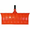 Bigfoot 21in Roller Snow Shovel, Metal Handle, Large D-Grip 1219D-1